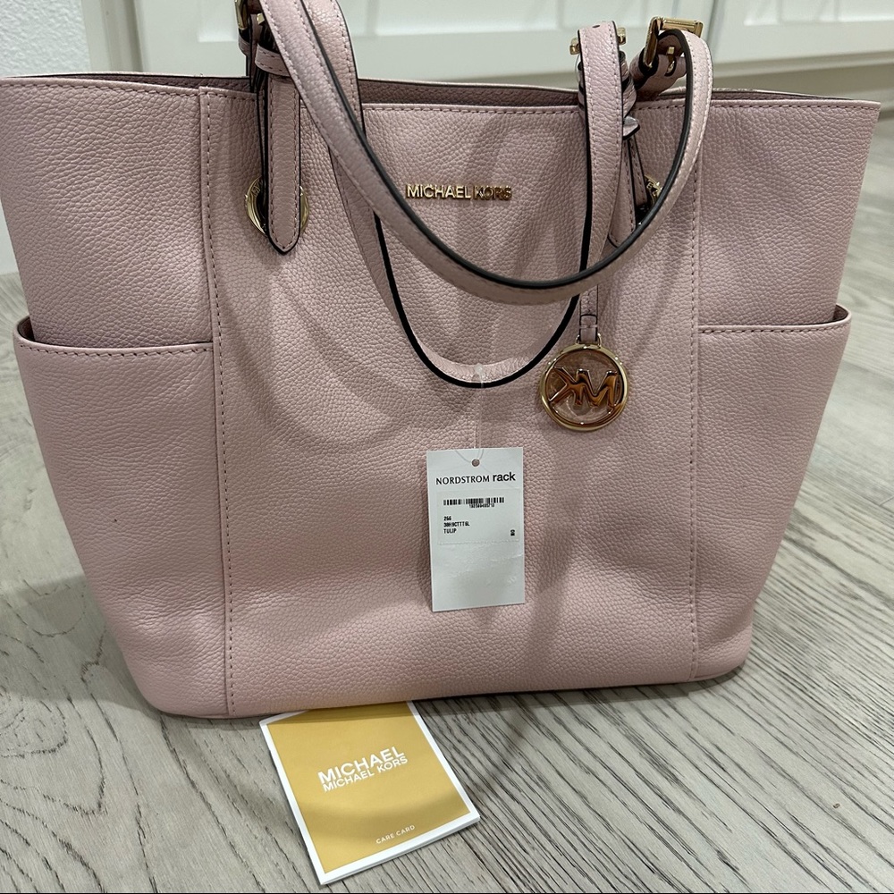 MICHAEL KORS | Large Tote Bag, Tulip, NWT - Picture 9 of 10